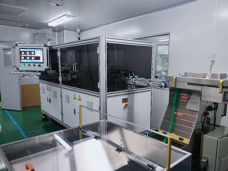Plastic cap vision inspection machine